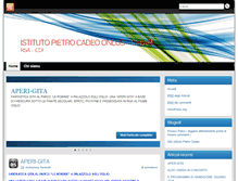 Tablet Screenshot of fondazionecadeo.com
